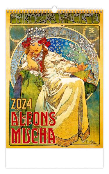 Kalendář Alfons Mucha