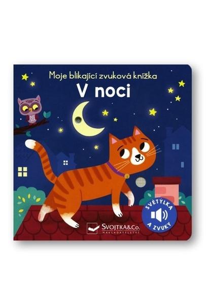 Moje blikající zvuková knížka V noci - 9788025634486