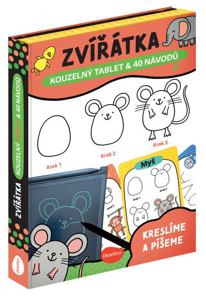 Kouzelný tablet & 40 návodů – Zvířátka - 9788076771543