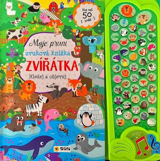 Moje první zvuková knížka Zvířátka - 9788076871120