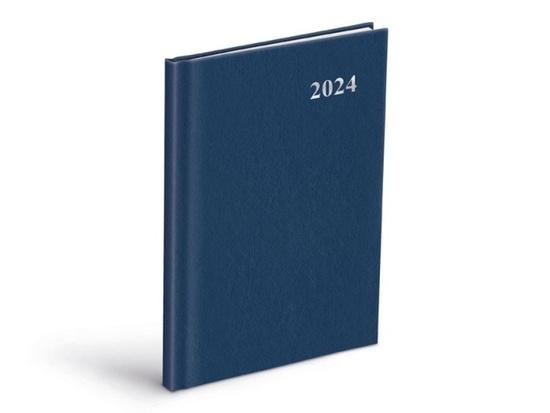 Diář 2024 T805 PVC blue týdenní