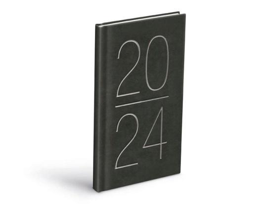 Diář 2024 T806 PU gray týdenní