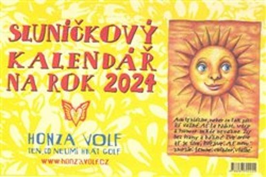 Sluníčkový kalendář na rok 2024 - 9788087704455