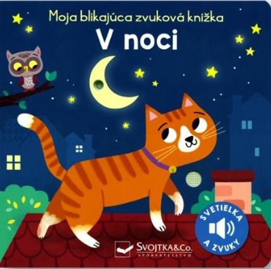 Moja blikajúca zvuková knižka V noci - 9788056711712