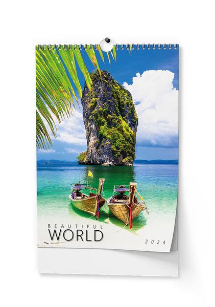 Beautiful world 2024 - nástěnný kalendář