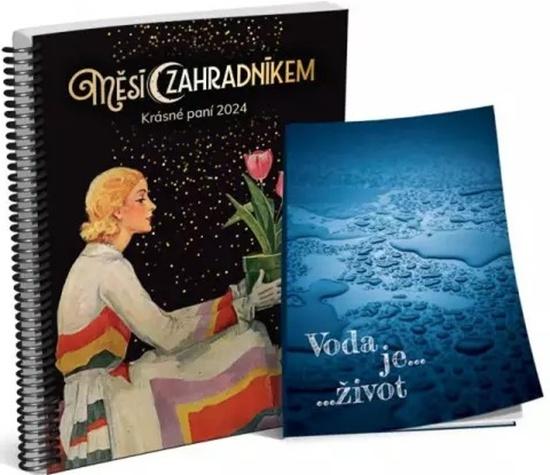 Měsíc zahradníkem Krásné paní 2024 - 9788075311276