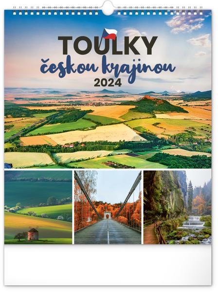 Toulky českou krajinou 2024 - nástěnný kalendář