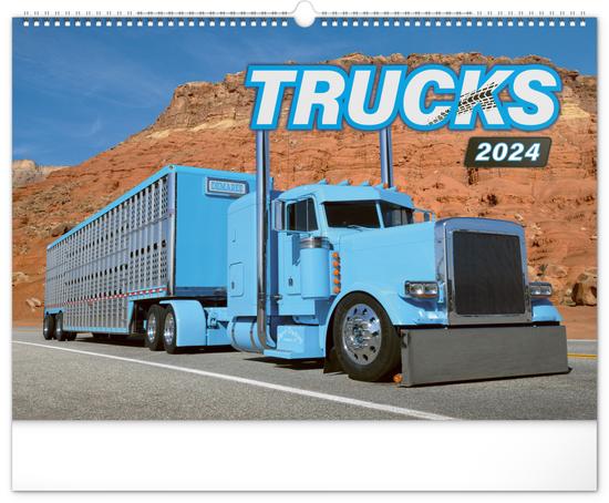 Trucks 2024 - nástěnný kalendář