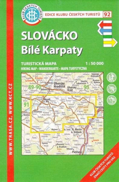KČT 92 Slovácko, Bílé Karpaty - 9788073245986