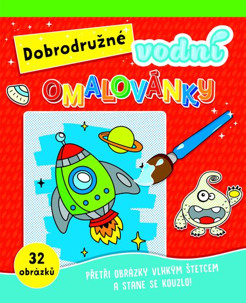 Dobrodružné vodní omalovánky - 9788025514313