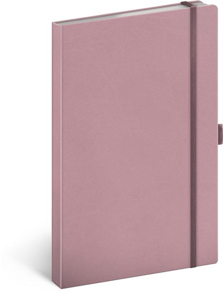 Notes růžový tečkovaný