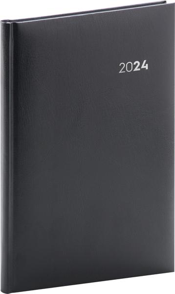 Týdenní diář Balacron 2024 černý