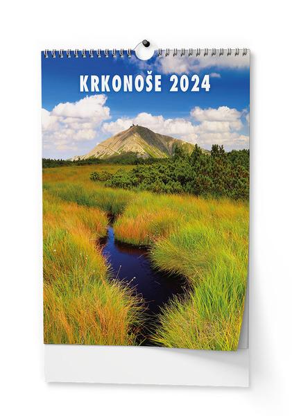 Krkonoše 2024 - nástěnný kalendář