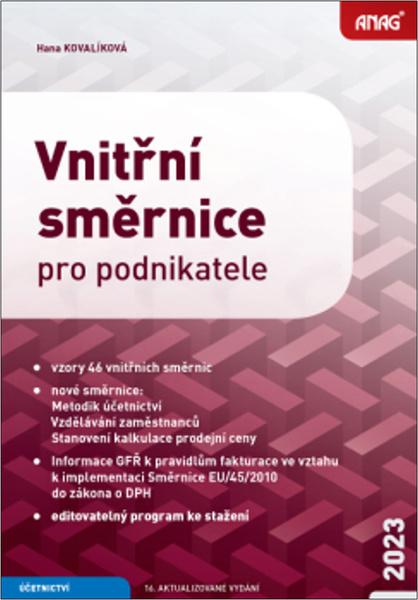 Vnitřní směrnice pro podnikatele 2023 - 9788075543929