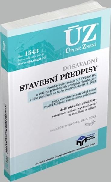 ÚZ 1543 Stavební zákon - 9788074885846