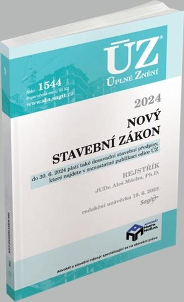 ÚZ 1544 Nový stavební zákon - 9788074885853