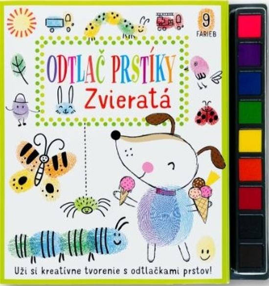 Levně Odtlač prstíky Zvieratá
