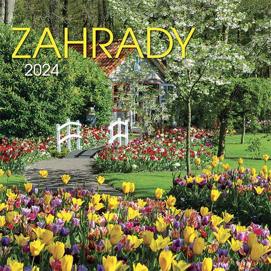 Zahrady 2024 - nástěnný kalendář