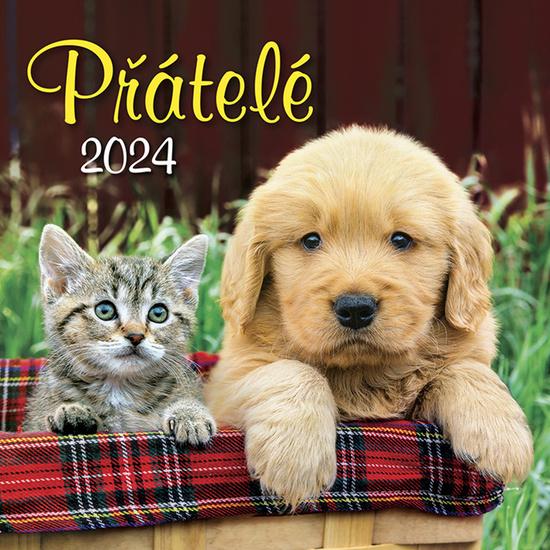 Přátelé 2024 - nástěnný kalendář