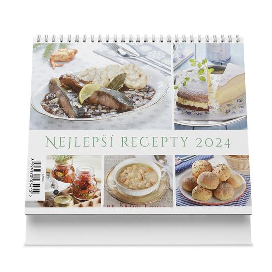Nejlepší recepty 2024 - stolní kalendář
