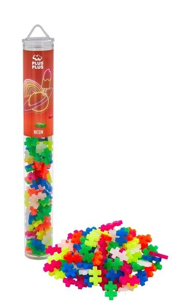 Levně Plus-Plus Neon Mix Tuba 100 ks