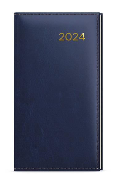 Týdenní diář 2024 Jakub Premier kapesní modrá