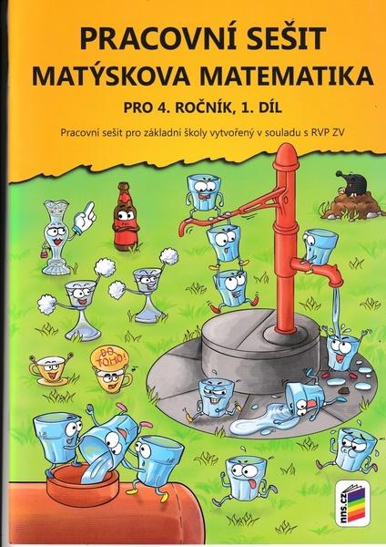 Pracovní sešit Matýskova matematika pro 4. ročník, 1 díl - 9788076004023