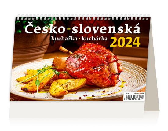 Kalendář Česko-slovenská kuchařka