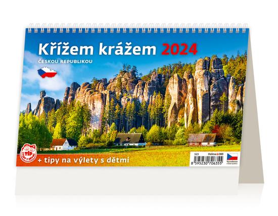 Kalendář Křížem krážem Českou republikou