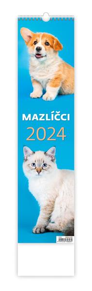 Mazlíčci - nástěnný kalendář 2024
