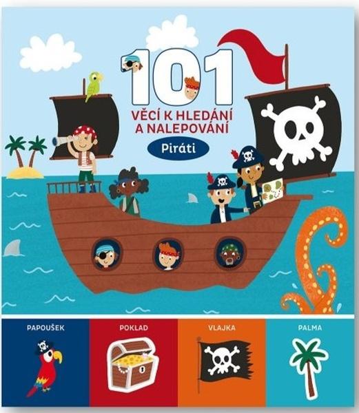 Levně 101 věcí k hledání a nalepování Piráti