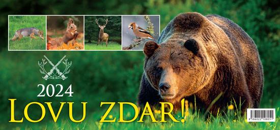 Lovu zdar 2024 - stolní kalendář