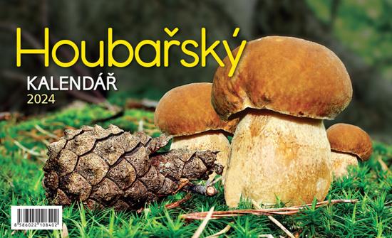 Houbařský kalendář 2024 - stolní kalendář