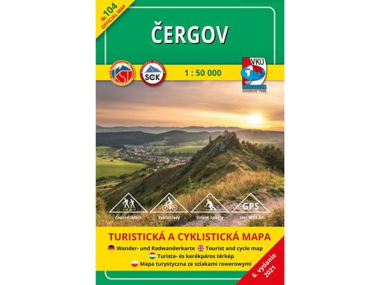 Levně Čergov 1:50 000