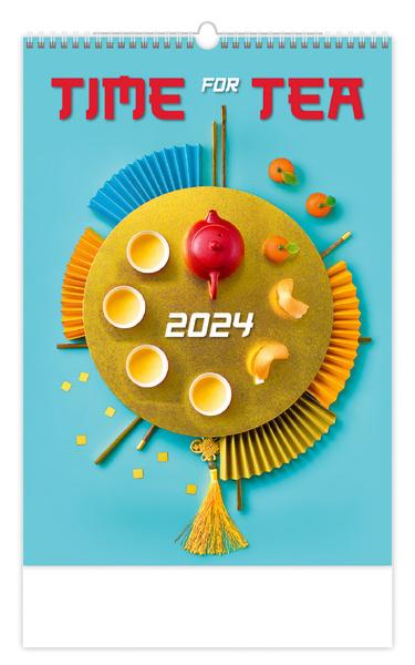 Time for Tea - nástěnný kalendář 2024