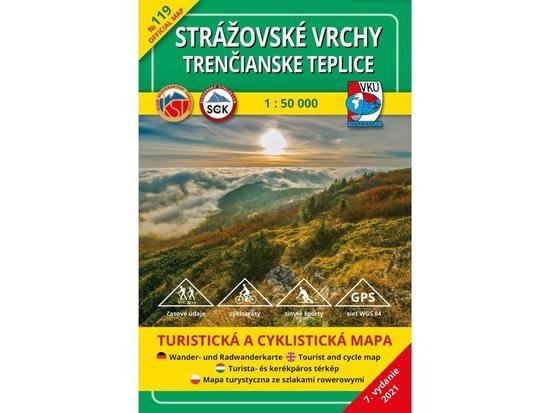 Strážovské vrchy Trenčianske Teplice1:50 000 - 9788080426965