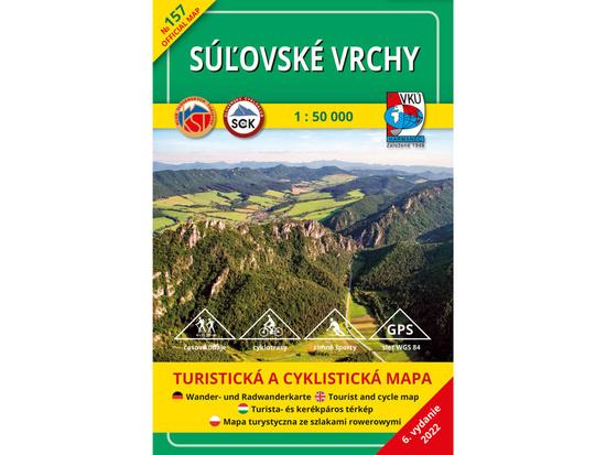 Súľovské Vrchy 1:50 000 - 9788099934529