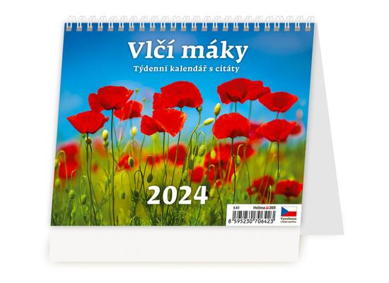 Plánovací kalendář Vlčí máky