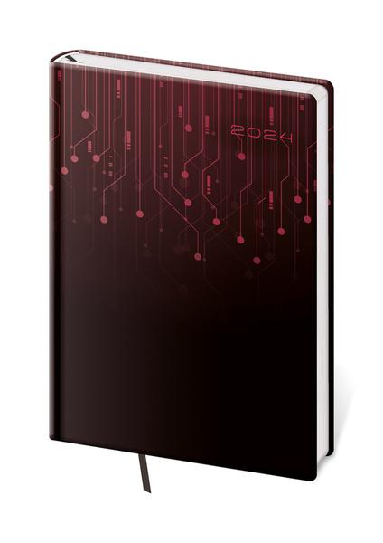 Denní diář A5 Vario Black design
