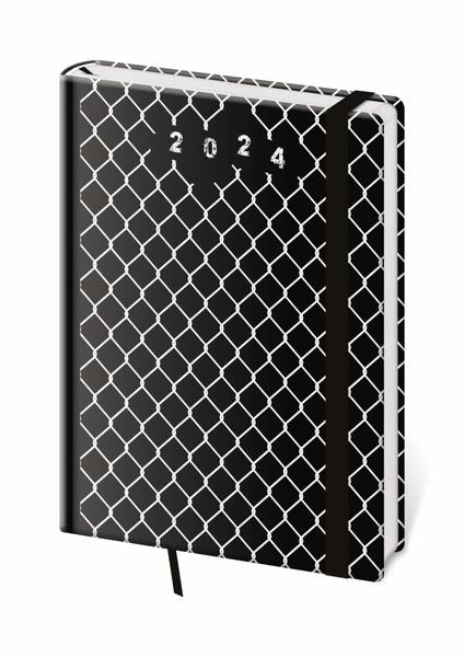 Denní diář A5 Vario Wire s gumičkou
