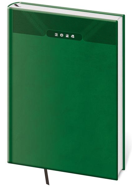 Týdenní diář B5 Print Classic zelený