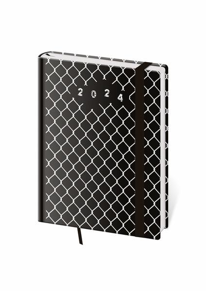 Týdenní diář B6 Vario Wire s gumičkou