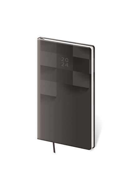 Kapesní diář Vario Grey design