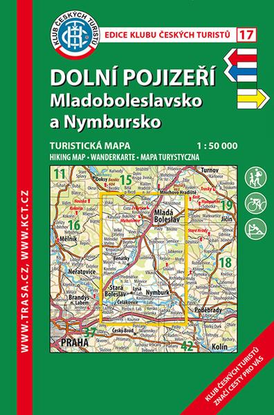 Levně KČT 17 Dolní Pojizeří, Mladoboleslavsko a Nymbursko 1:50 000
