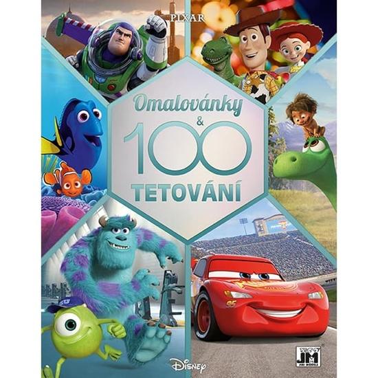 Levně Omalovánky & 100 tetování Disney kluci