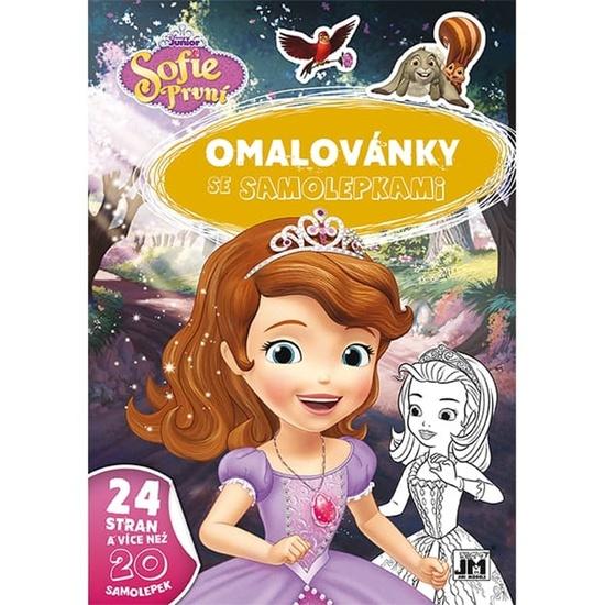 Levně Omalovánky se samolepkami Sofie První