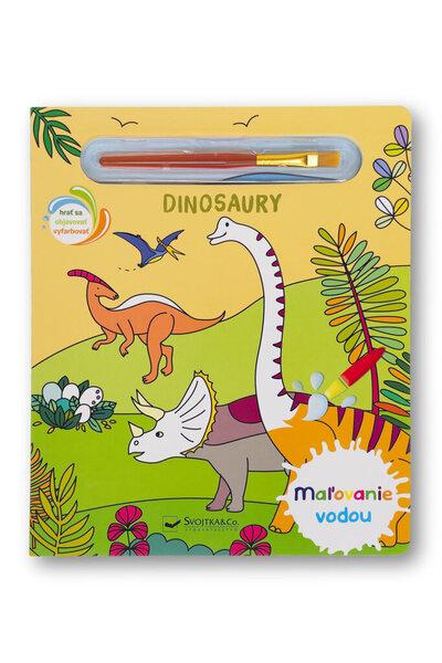 Levně Maľovanie vodou Dinosaury