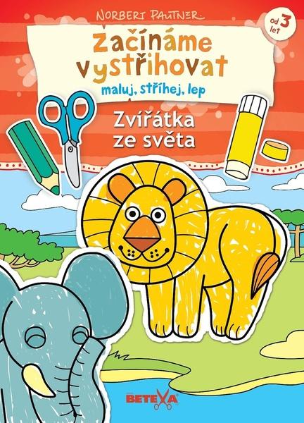 Levně BETEXA Začínáme vystřihovat Zvířátka ze světa