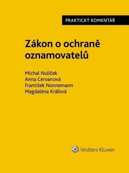 Levně Zákon o ochraně oznamovatelů Praktický komentář