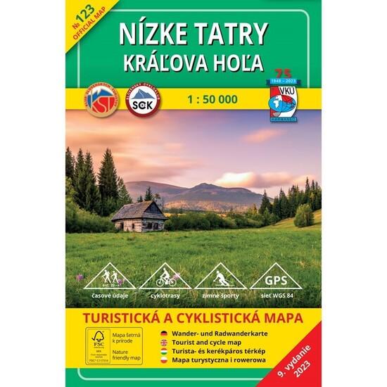 Levně TM 123 Nízke Tatry - Kráľova Hoľa